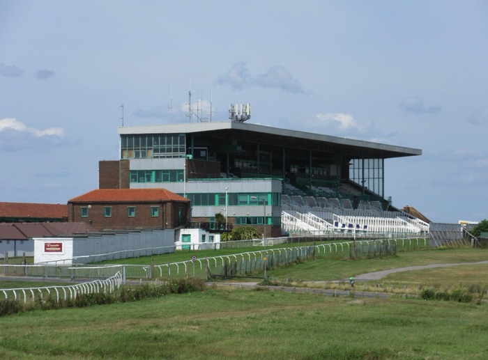 Brighton Racecourse grandstand