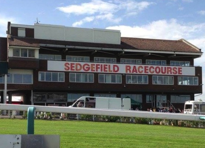 Sedgefield Racecourse sign