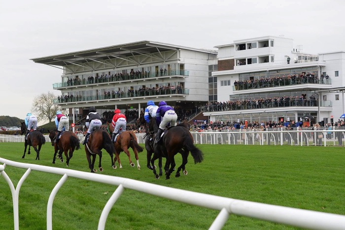 Wetherby race in action