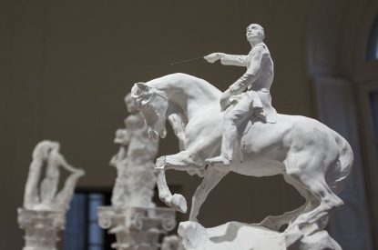 auguste rodin horse sculpture