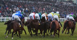 Horses Racing at Sandown