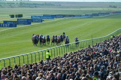 Horses Running on the Newmarket July Course