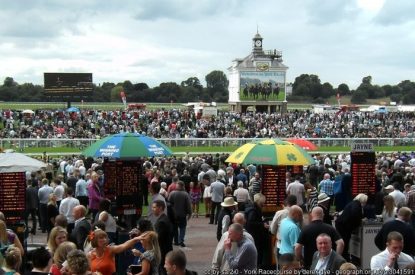 Betting Ring at York Racecourse