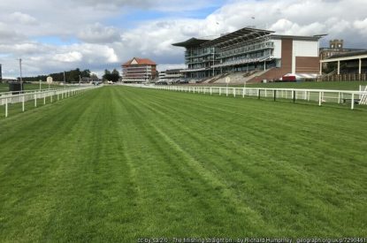 Finishing Straight at York Racecourse