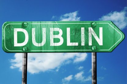 Dublin Road Sign