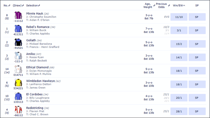 Breeders’ Cup Turf 2025 Betting