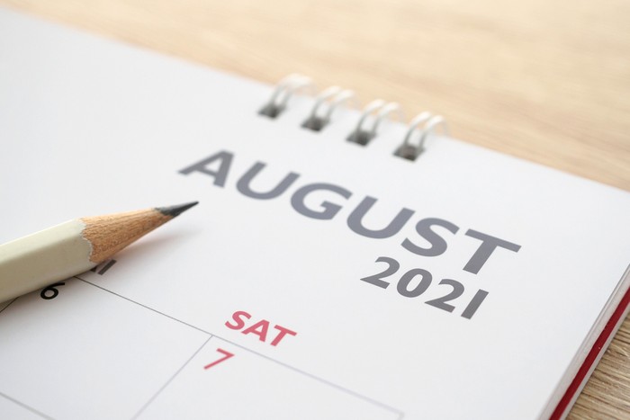 August 2021 Calendar