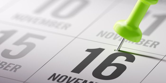 Green Pin in November 16th Date