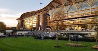 Ascot Racecourse at Sunset