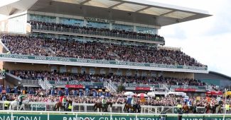 Aintree Racecourse During the Grand National