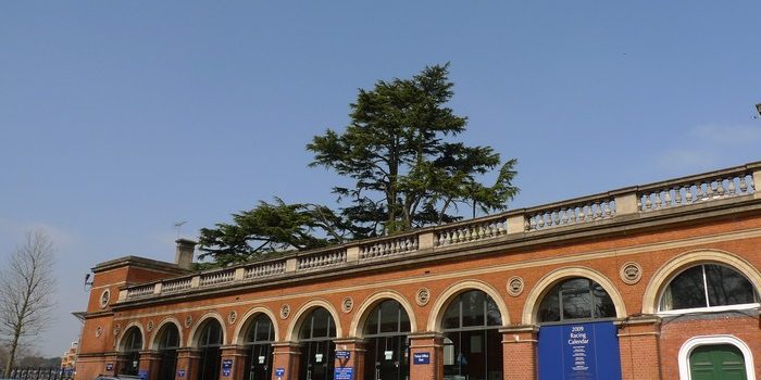 Ascot Entrance Building From Road