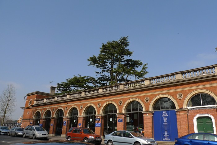 Ascot Entrance Building From Road