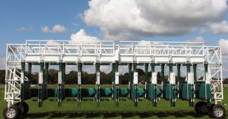 Horse Racing Start Gate at York