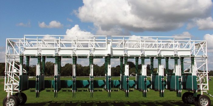 Horse Racing Start Gate at York