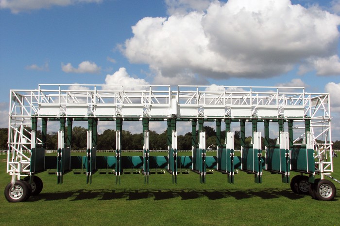Horse Racing Start Gate at York